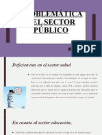 Problemática Del Sector Público