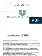 Product Mix of HUL