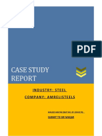 Case Study: Industry: Steel Company: Amrelisteels