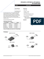 RFG40N10, RFP40N10, RF1S40N10, RF1S40N10SM: 40A, 100V, 0.040 Ohm, N-Channel Power Mosfets Features