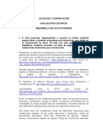 Desarrollo de La Evaluación A Distancia