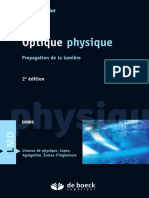 Optique: Physique