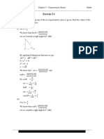 R.D. Class 10th Maths Solution L 05