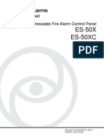 ES-50X ES-50XC: Addressable Fire Alarm Control Panel