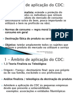 AULA 5 (Âmbito de Aplicação Do CDC)