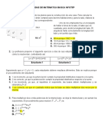 Actividad de Matematica Basica Infotep Potencia