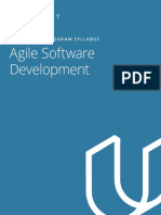 Agile Software Development: Nanodegree Program Syllabus