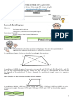 Parallelogram: Notre Dame of Jaro Inc