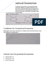 Geometrical Isomerism