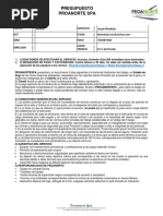 Cotizacion Grua 300 TM