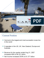 Case Presentation - CarnivalCorp