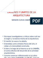 04 Origenes y Limites de La Arquitectura