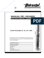 Manual Bomba Sumergible 4 6 8 - v.h.11 07