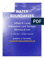 Water Boundaries: Jeffery N. Lucas Professional Land Surveyor Attorney at Law