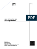 Singapore Standards (SS 511) ACOP For Divers (Sections 1-9) 19jan2010