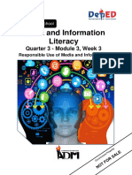 Media and Information Literacy: Quarter 3 - Module 3, Week 3