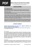 Consensus Issues: Philippine COVID-19 Living Clinical Practice Guidelines