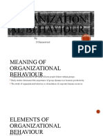 Organizational Behaviour