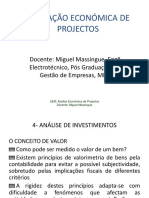 Aula 3 Avaliação - Economica - Projectos