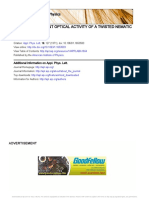 Voltagedependent Optical Activity of A Twisted Nematic Liquid Crystal