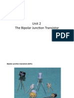 Unit 2 - Bipolar Junction Transistor