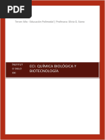 ECI - Química Biológica y Biotecnología