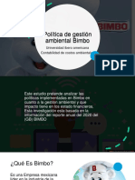 Bimbo Politica Ambiental y Afectacion en Los Estados Financieros