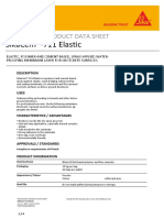 Sikacem®-711 Elastic: Provisional Product Data Sheet