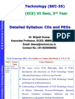 2 VLSI Technology Syllabus