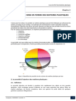 Chapitre 2 Procedes Mise en Forme Matieres Plastiques