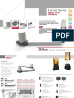 Terrier Series Terrier Series: Swing Gate Openers Swing Gate Openers