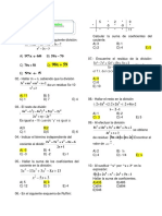 ÁLGEBRA - Division de Polinomios Virtual