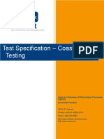 Inter Tek Test Spec Coast Down Testing