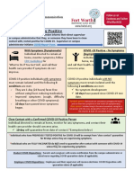 COVID Protocol One-Pager - August 5 2021