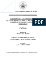 Ensayo - Educación en Tiempos de Pandemia