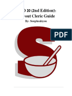 MOD 20 (2nd Edition) : Devout Cleric Guide: By: Souphealsyou