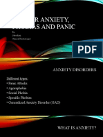 CBT For Anxiety, Panic and Phobias