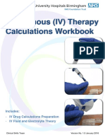 IV Therapy Calculations Workbook