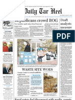 The Daily Tar Heel For March 31, 2011