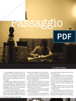 "Di Passaggio" in Reflector Magazine