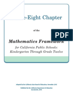 Mathematics Framework For California Public Schools: Kindergarten Through Grade Twelve