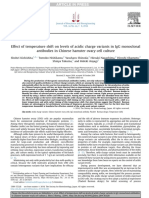 Effect of Temperature Shift On Levels of Acidic Charge Variants in IgG Monoclonal Antibodies in Chinese Hamster Ovary Cell Culture