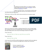 Force Calculations of Joints