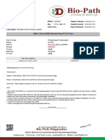 Sars-Cov2 (Covid-19) Real Time RT PCR Test