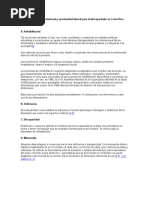 Rehabilitacion Profesional y Oportunidad Laboral para El Discapacitado en Costa Rica