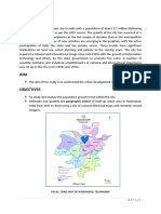 Case Study On Urban Developement of Hyderabad Hitech City