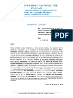 Proveído A Osg-Docente-No Procede - Asignacion X30años-Paucar Llanos-01087221