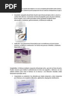 Clasificacion de Las Formas Farmaceuticas