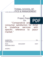 International School of Informatics & Management A Project Report On