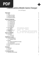 (Classificatória Mobile Game Changer) Livro de Regras